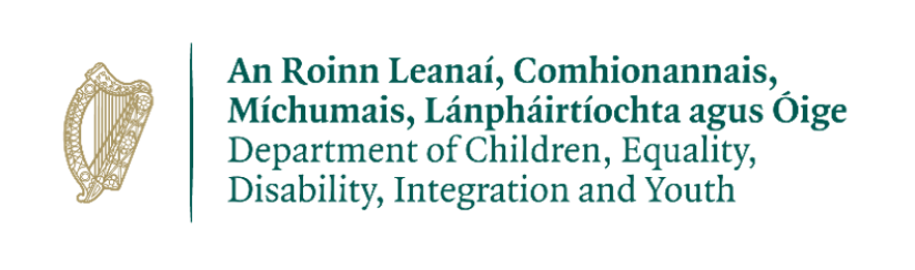 Department of Children, Equality, Disability, Integration and Youth logo