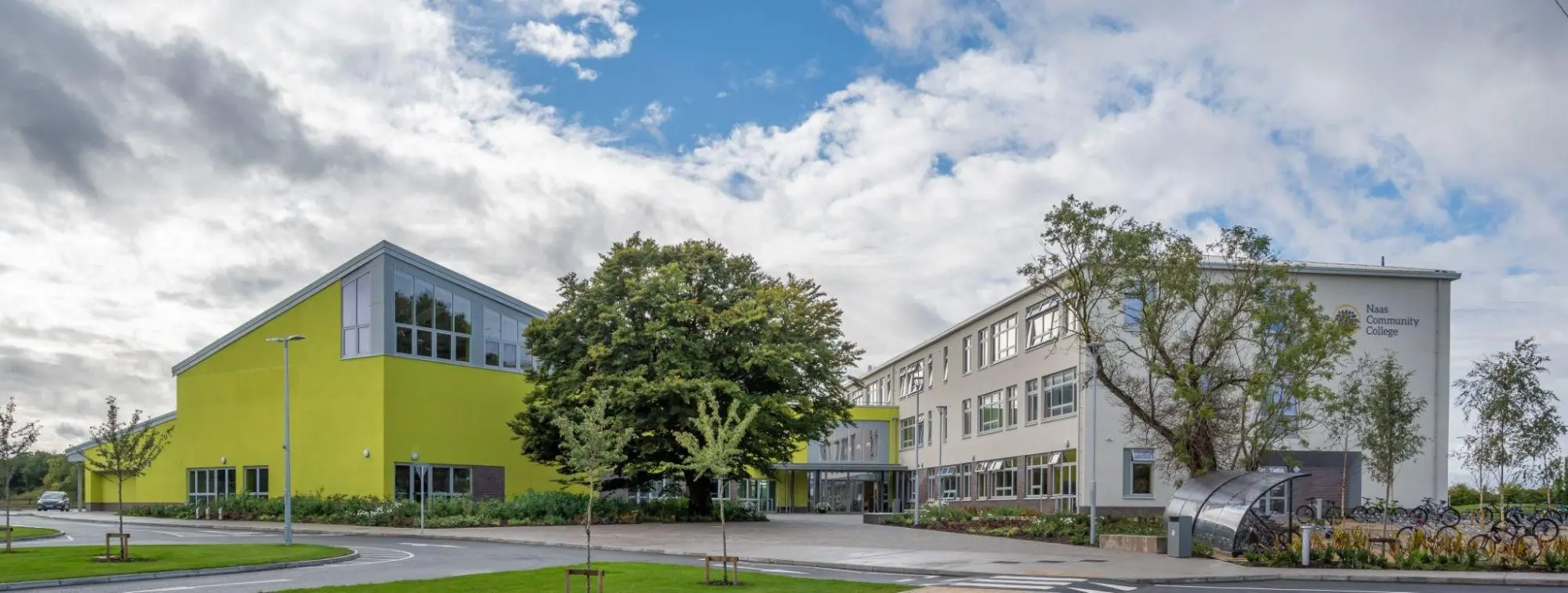 Naas-Community-College exterior of the school