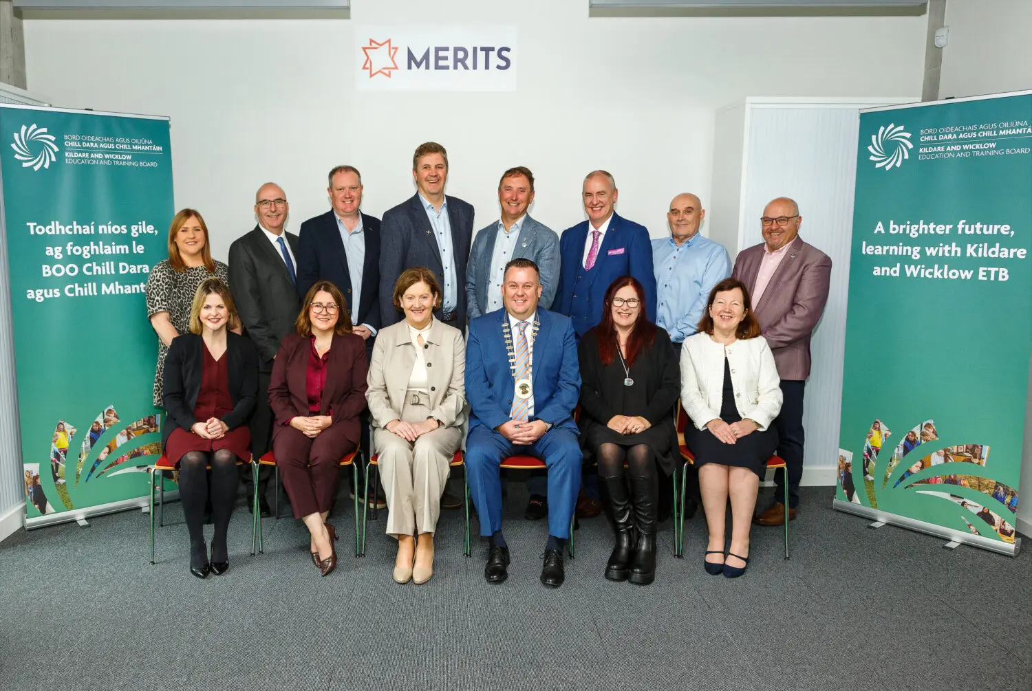Photo of the KWETB Board members with the KWETB Executive tewam.
