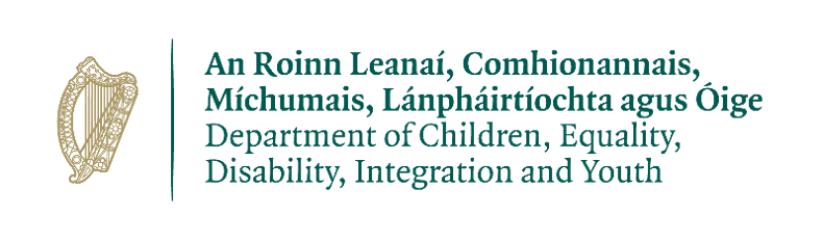 Department of Children, Equality, Disability, Integration and Youth logo