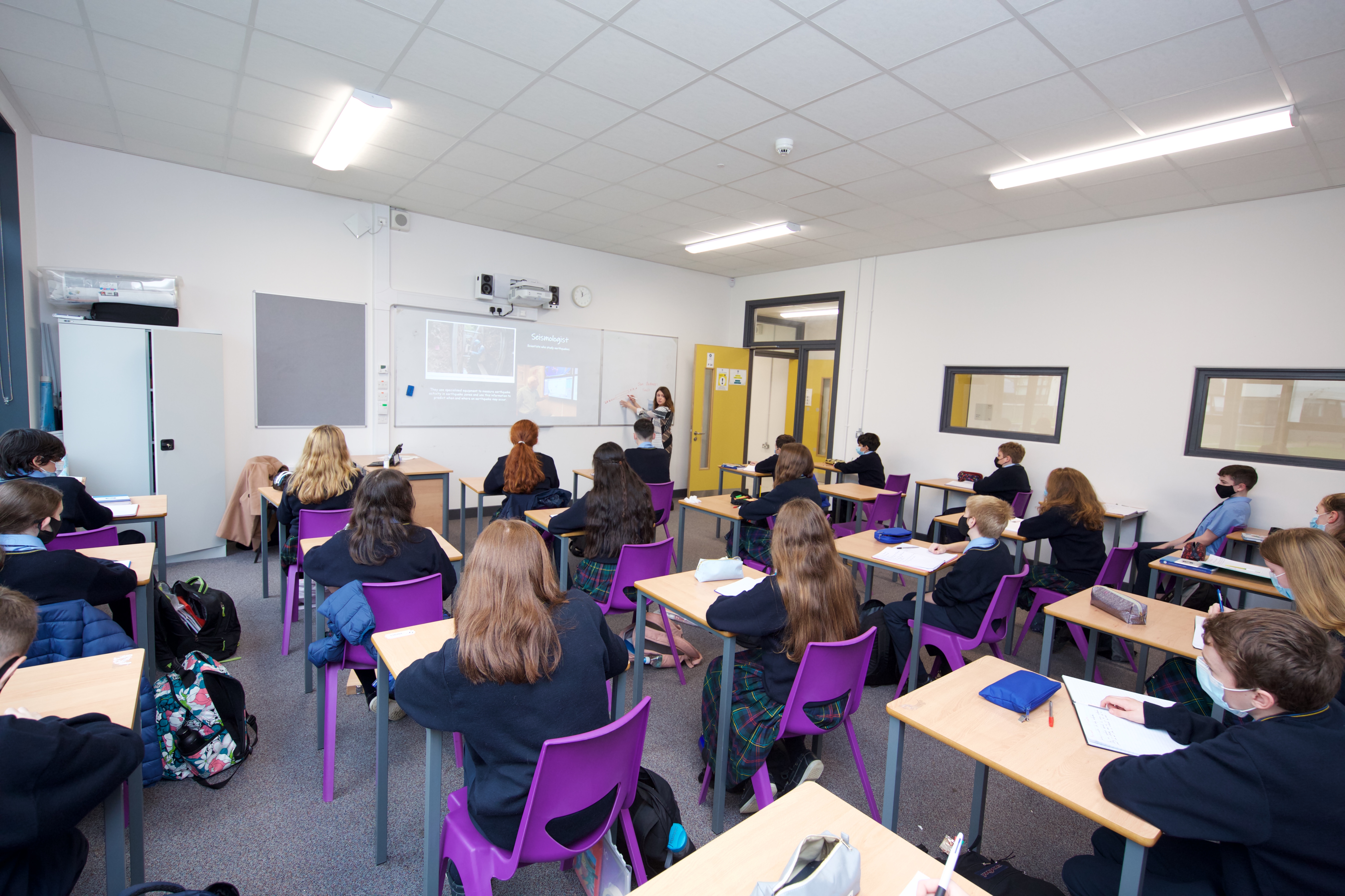 Teacher in Classroom