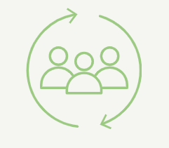 person in a circle graphic to represent KWETBs learner-centered value statement