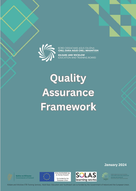 Image of KWETB Quality Assurance Framework document cover